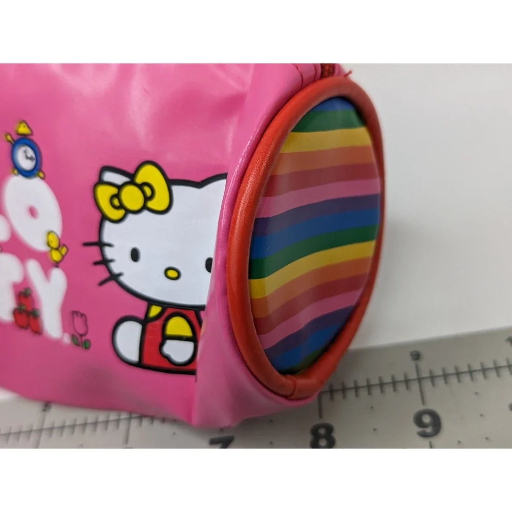 Sanrio Hello Kitty Pencil Case Pink 2012 Rainbow‎